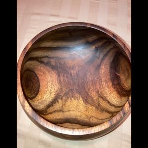 Authentic Hawaiian Koa wood bowl